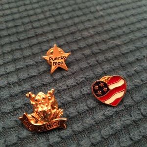 Vintage Puerto Rico Pins